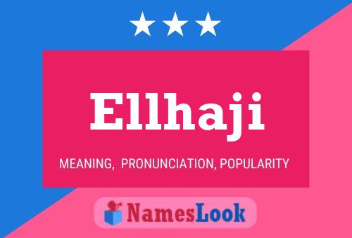 ملصق اسم Ellhaji