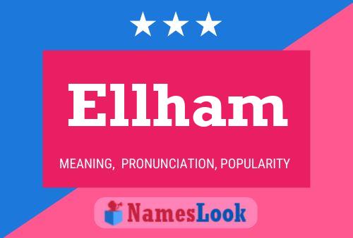 ملصق اسم Ellham