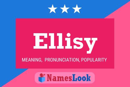 ملصق اسم Ellisy