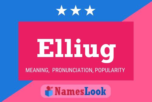 ملصق اسم Elliug