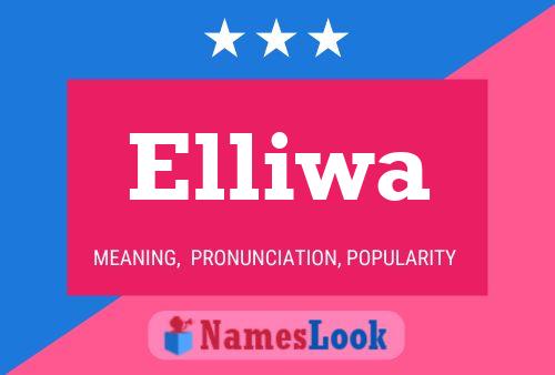 ملصق اسم Elliwa