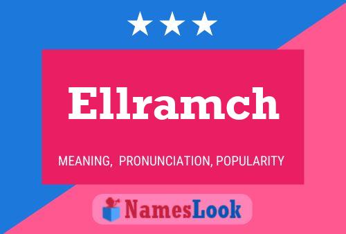 ملصق اسم Ellramch