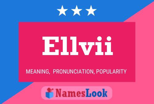 ملصق اسم Ellvii