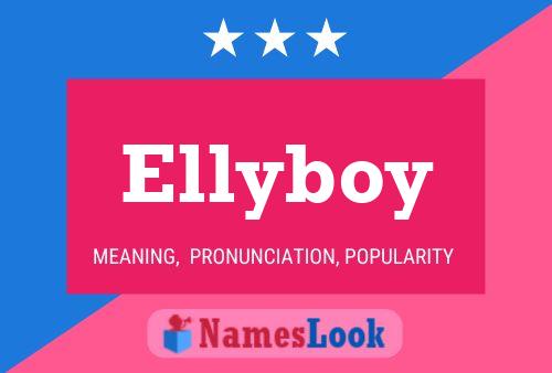 ملصق اسم Ellyboy