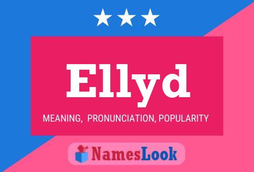 ملصق اسم Ellyd