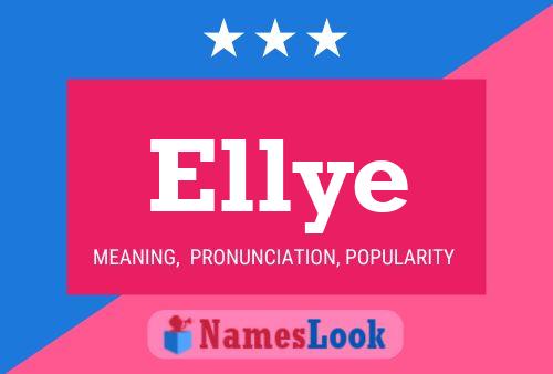 ملصق اسم Ellye