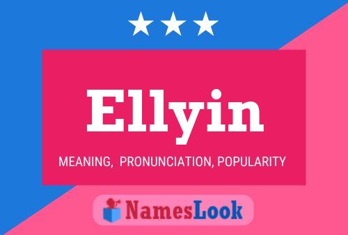 ملصق اسم Ellyin