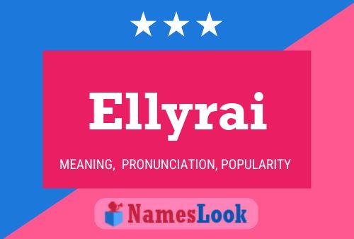 ملصق اسم Ellyrai