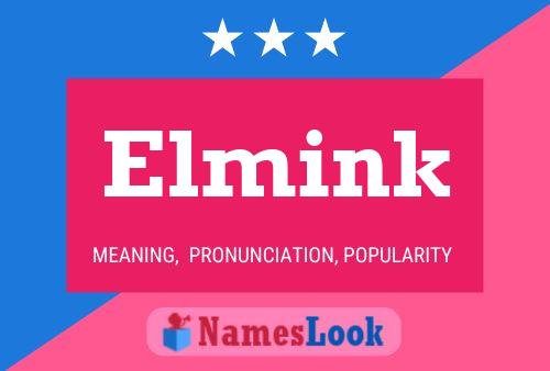 ملصق اسم Elmink