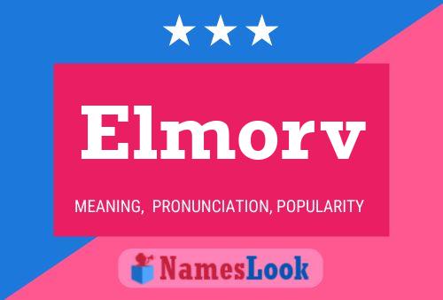 ملصق اسم Elmorv