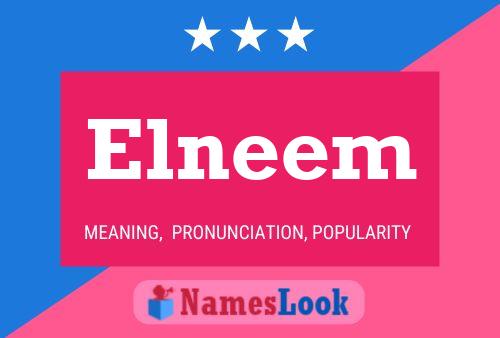 ملصق اسم Elneem