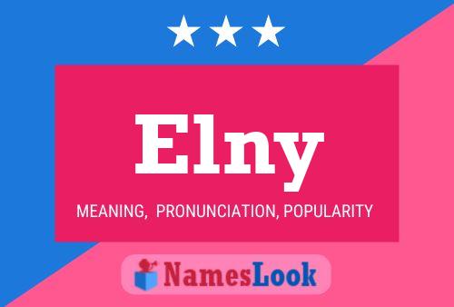 ملصق اسم Elny