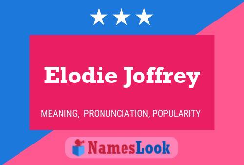 ملصق اسم Elodie Joffrey