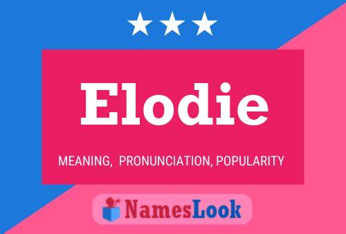 ملصق اسم Elodie