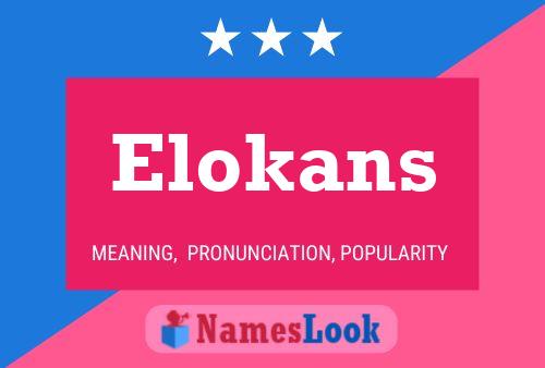 ملصق اسم Elokans