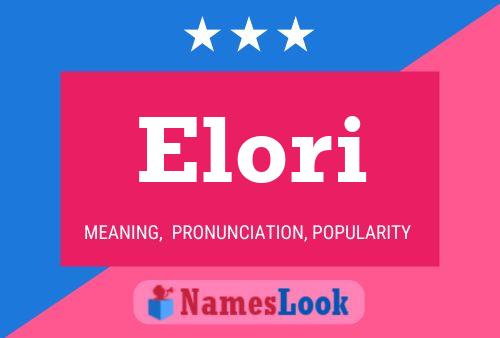 ملصق اسم Elori