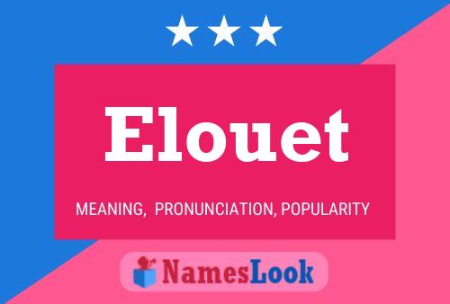 ملصق اسم Elouet