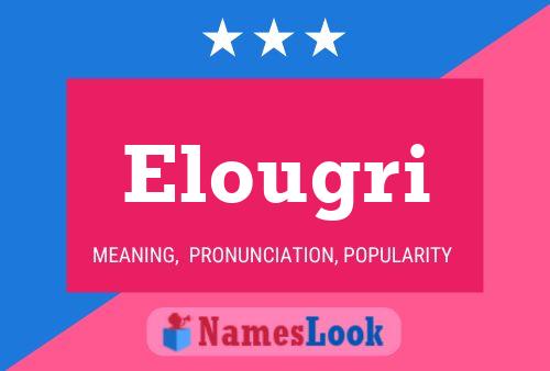 ملصق اسم Elougri