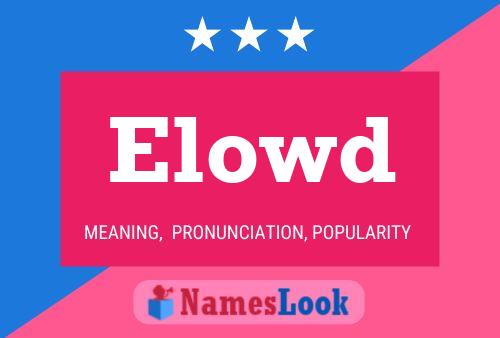 ملصق اسم Elowd