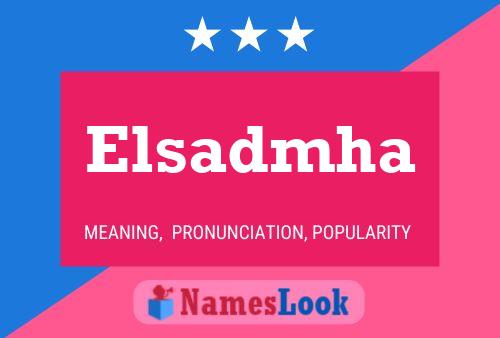 ملصق اسم Elsadmha