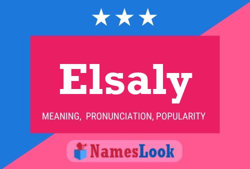 ملصق اسم Elsaly