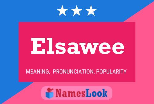 ملصق اسم Elsawee