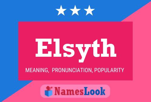 ملصق اسم Elsyth