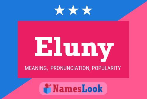 ملصق اسم Eluny