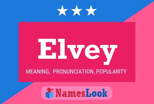 ملصق اسم Elvey