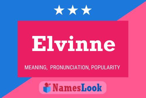 ملصق اسم Elvinne