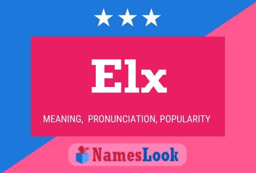 ملصق اسم Elx