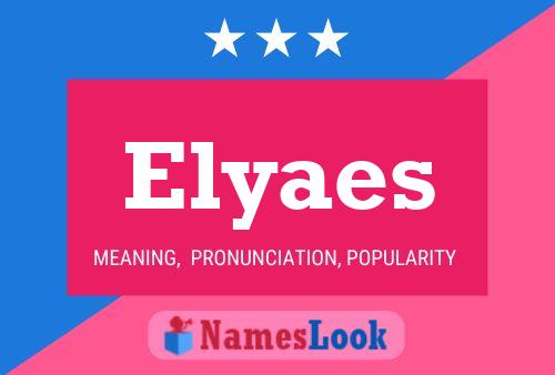 ملصق اسم Elyaes