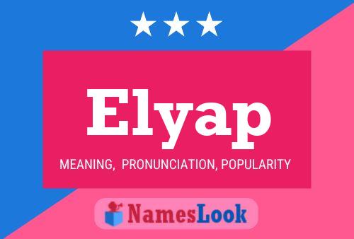 ملصق اسم Elyap