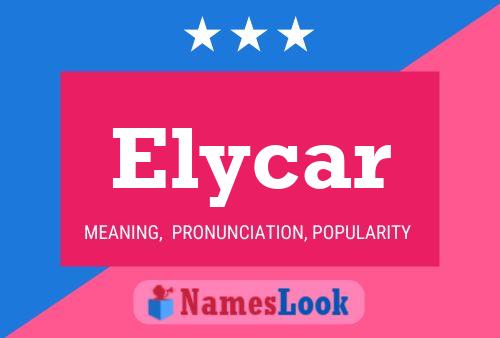 ملصق اسم Elycar