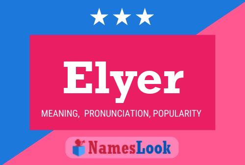 ملصق اسم Elyer