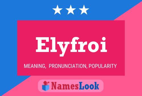 ملصق اسم Elyfroi