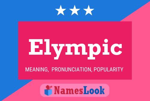 ملصق اسم Elympic