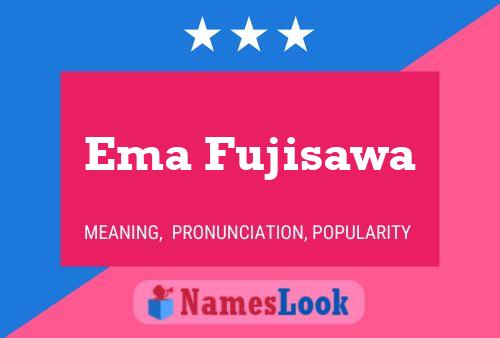 ملصق اسم Ema Fujisawa