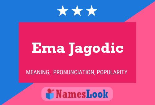 ملصق اسم Ema Jagodic