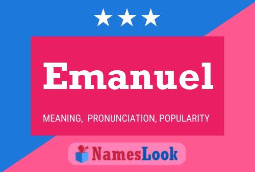 ملصق اسم Emanuel