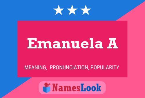 ملصق اسم Emanuela A