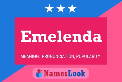 ملصق اسم Emelenda