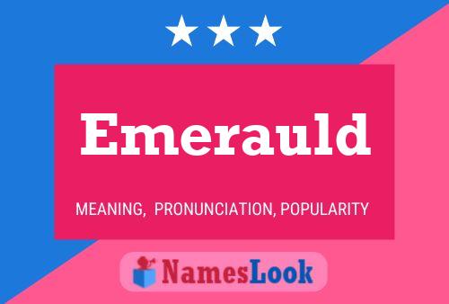 ملصق اسم Emerauld