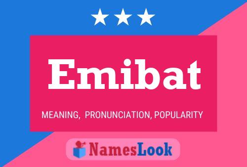 ملصق اسم Emibat