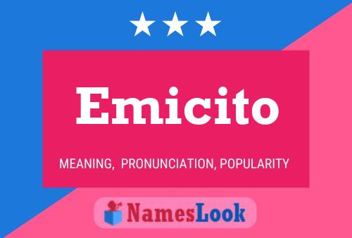 ملصق اسم Emicito