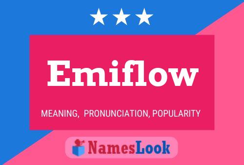 ملصق اسم Emiflow