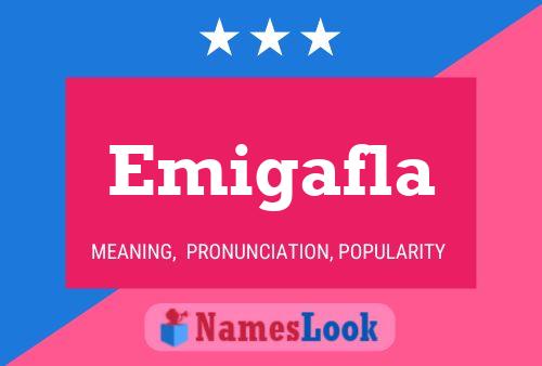 ملصق اسم Emigafla