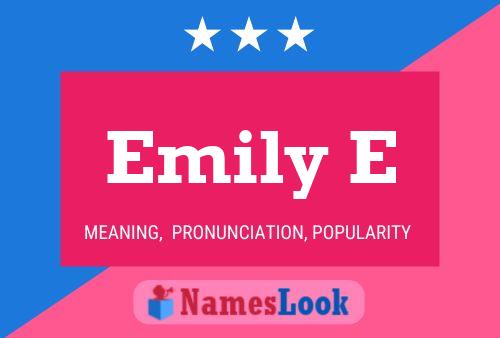 ملصق اسم Emily E