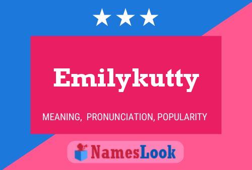 ملصق اسم Emilykutty