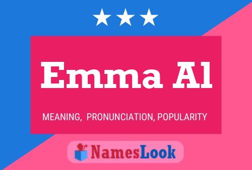 ملصق اسم Emma Al